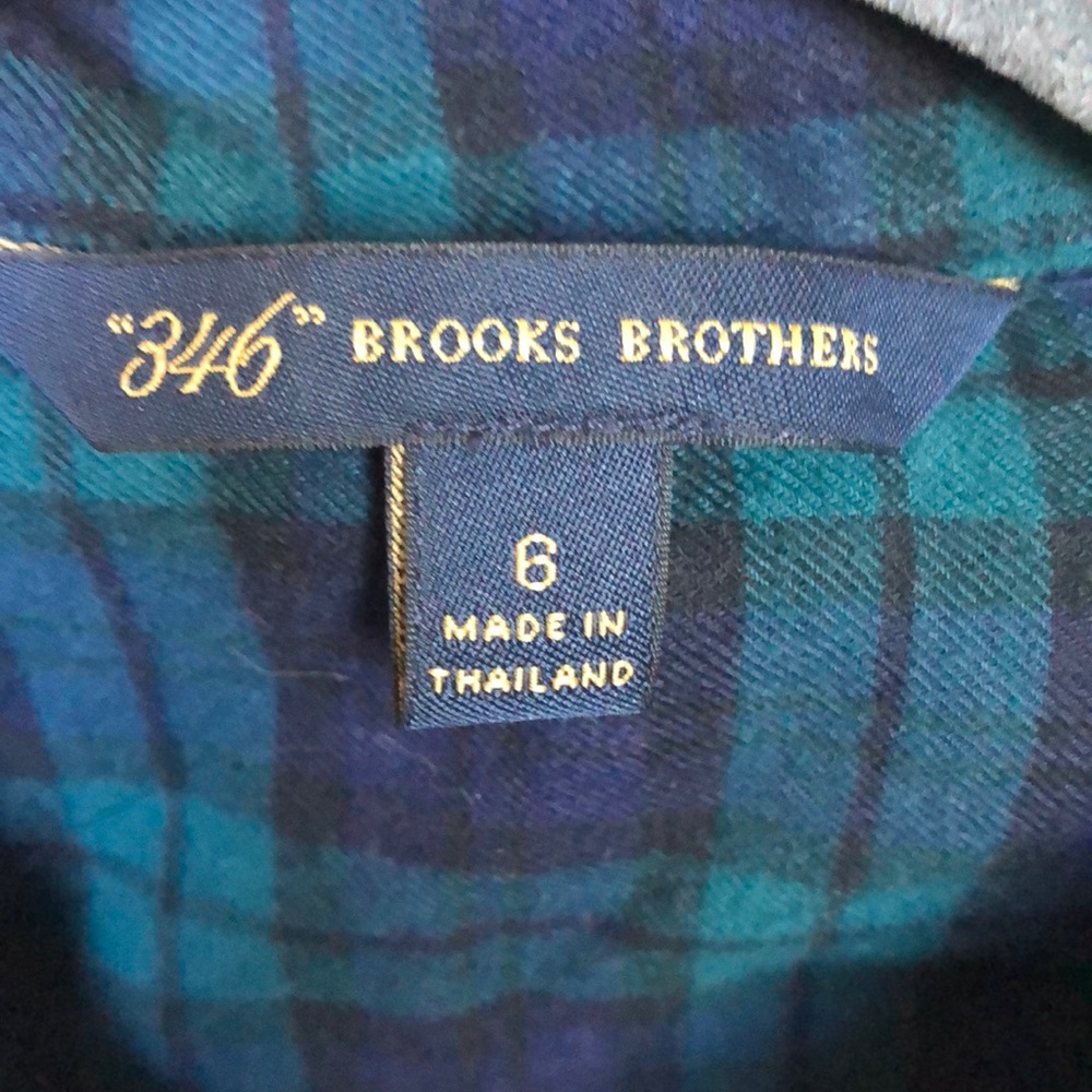 Brooks Brothers Flannel Shirt